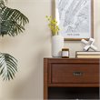 Pemberly Row 1-Drawer Classic Solid Wood Bedroom Nightstand in Walnut