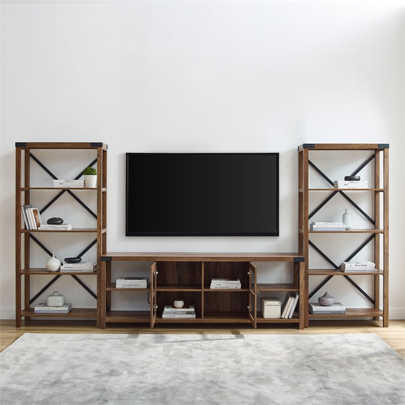 Pemberly Row Metal X-Accent Wall with 70