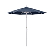 Pemberly Row 7.5' Patio Umbrella Sun brella Spectrum Indigo/Matted White