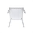 Pemberly Row Contemporary Solid Wood Top Table - Dining Height