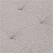 Pemberly Row 34 in. W Rectangle Storage Ottoman in Cloud Gray Linen Look Fabric