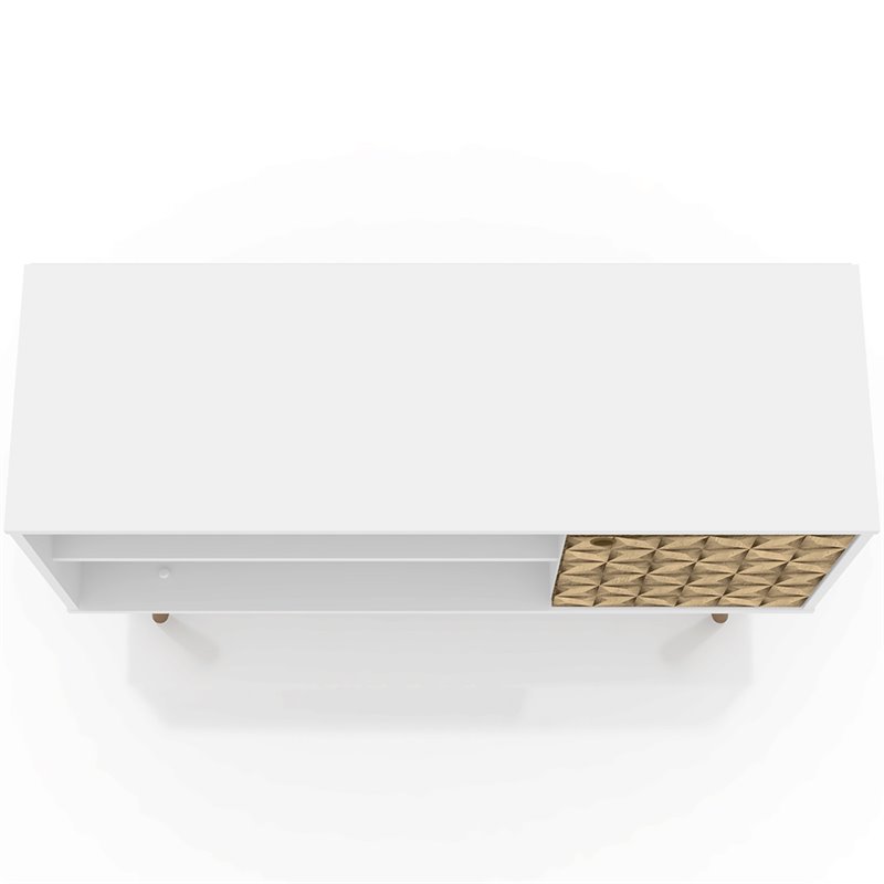 Pemberly Row Wood TV Stand for TVs up to 46