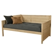 Pemberley Row Polyester Linen Charcoal Gray Mattress Twin Tufted 75