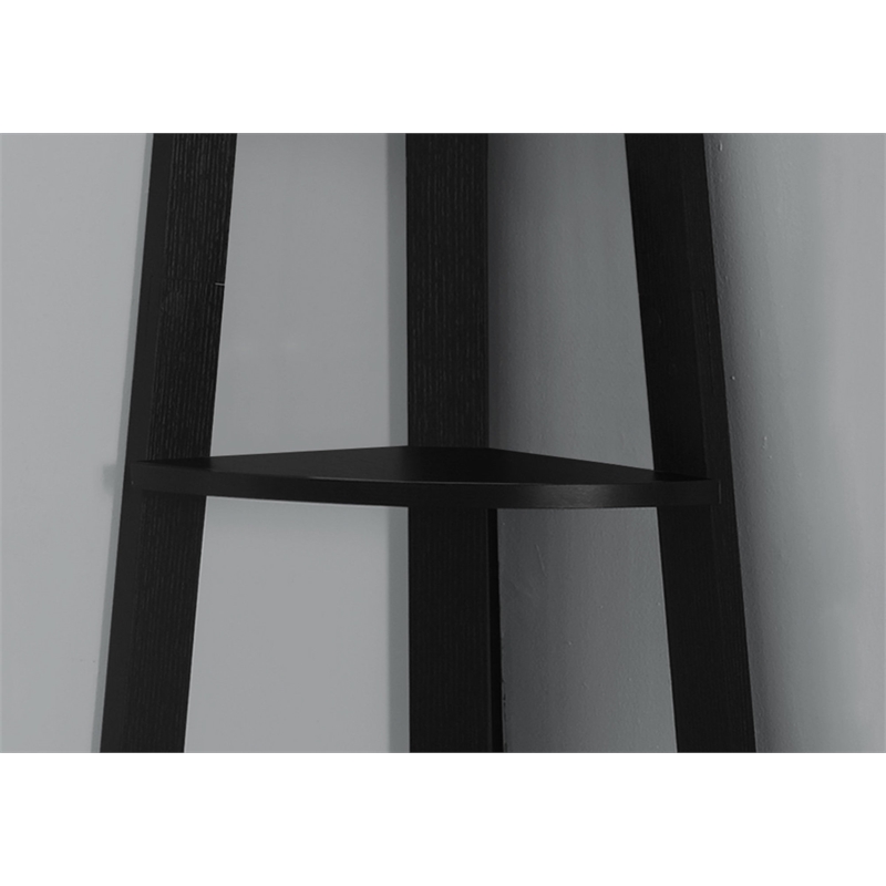 Pemberly Row Bookshelf Etagere Corner 5 Tier 72
