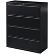 Pemberley Row Steel Black Filing Cabinet Rectangular 42