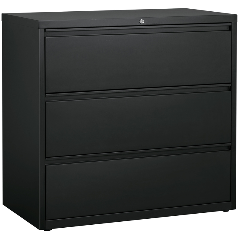 Pemberley Row Metal Charcoal Filing Cabinet Rectangular 42
