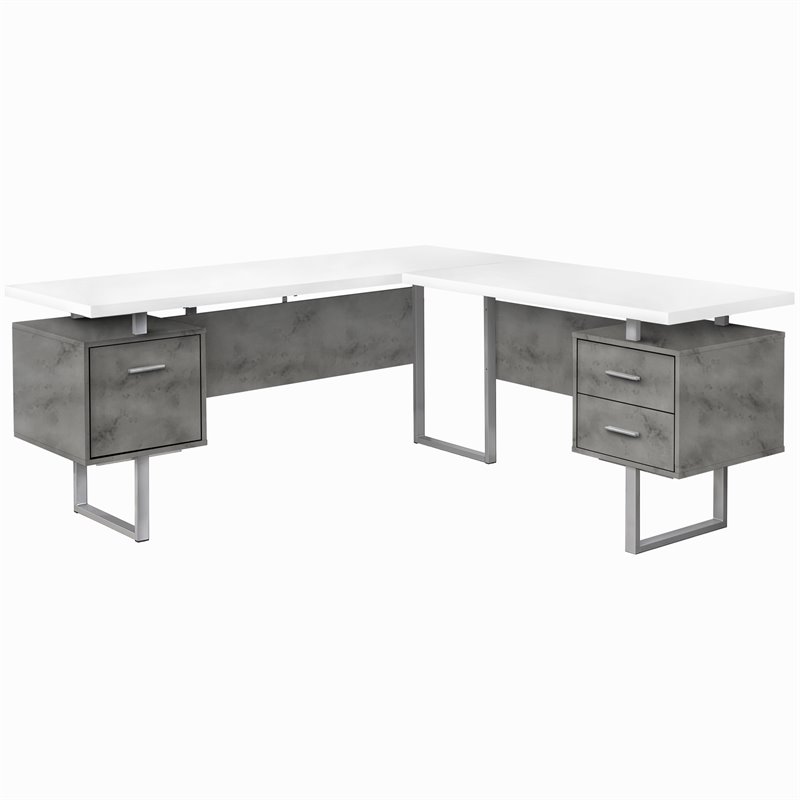 Pemberly Row Computer Desk Home Office Corner 70
