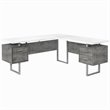 Pemberly Row Computer Desk Home Office Corner 70