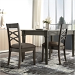 Pemberly Row Vintage Monochromatic Abstract Gray Area Rug Rectangle 3'9