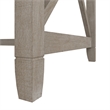Pemberly Row 60W L Shaped Desk with File Cabinet in Washed Gray