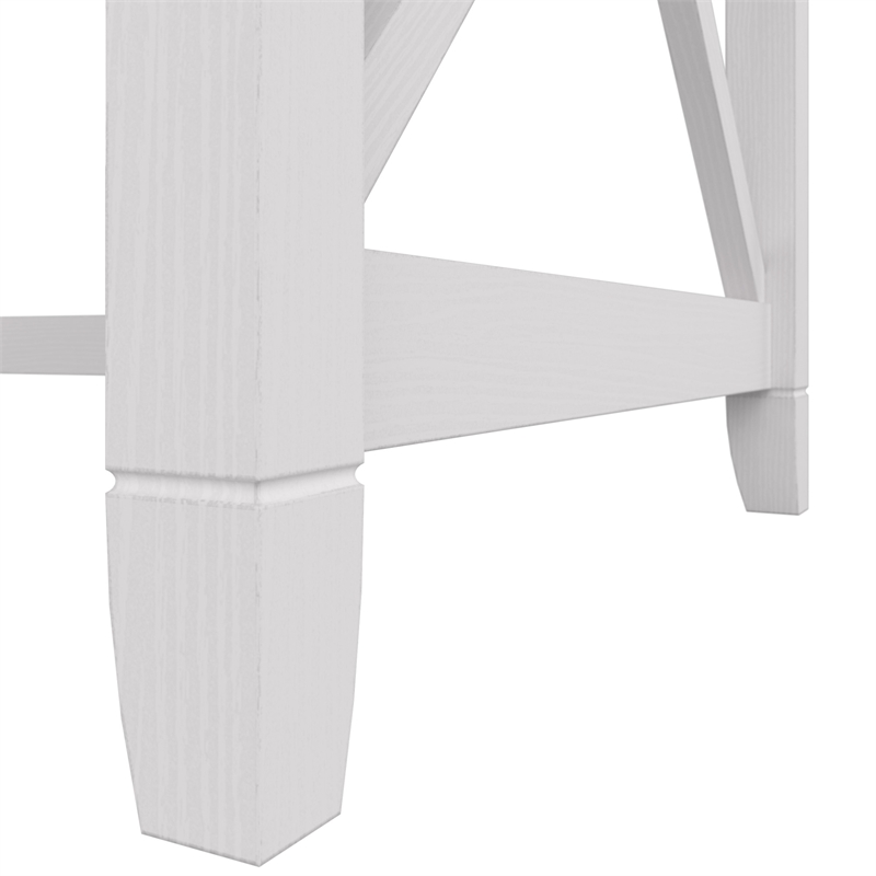 Pemberly Row Modern 60W L Shaped Desk with 2 Drawer File Cabinet