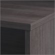 Pemberly Row 72W x 24D Credenza Desk in Storm Gray - Engineered Wood