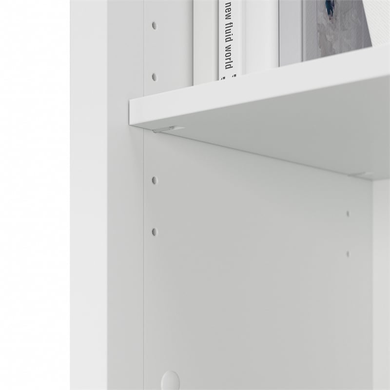 Pemberly Row 6 Cube Organizer in Pure White and Shiplap Gray - Engineered Wood