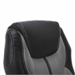 Pemberly Row Contemporary Executive Office Chair Gray Finish