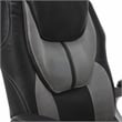 Pemberly Row Contemporary Executive Office Chair Gray Finish