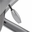 Pemberly Row Contemporary Executive Office Chair Gray Finish