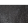 Pemberly Row Traditional Charcoal & Black Faux Leather L-Shaped Sectional