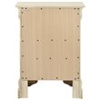 Pemberly Row Set of 2 Engineered Wood 3-Drawer Nightstands in Beige