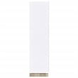 Pemberly Row Coastal 65-inch 6-shelf Wood Bookcase White and Distressed Pine