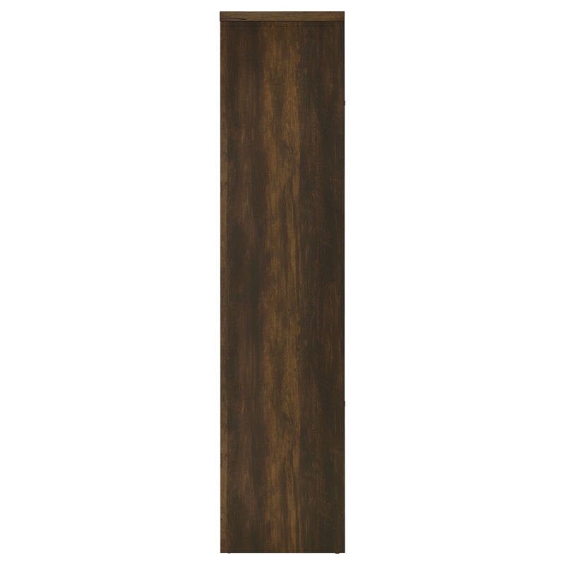 Pemberly Row 3-Piece Engineered Wood Entertainment Center TV Stand in Brown