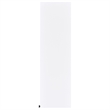 Pemberley Row Engineered Wood White Entertainment Center Rectangular Adjustable Shelves 78