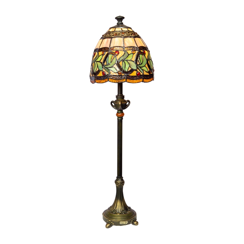 Pemberly Row Modern / Contemporary Multi-Color Finish Buffet Lamp