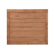 Pemberly Row Contemporary Retractable Dining Table in Rustic Oak