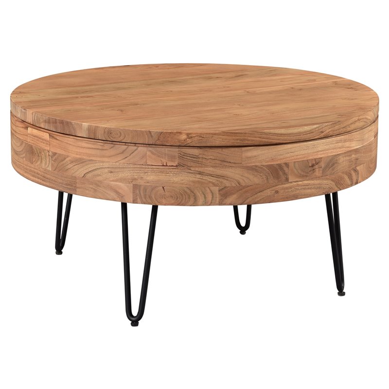 Pemberly Row Modern / Contemporary Wood Storage Coffee Table