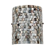 Pemberly Row Contemporary Mosaic 1 Light Wall Sconce 8.3