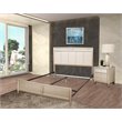Pemberly Row Bolt On Bed Rails California King with Center Support and 2-Glides