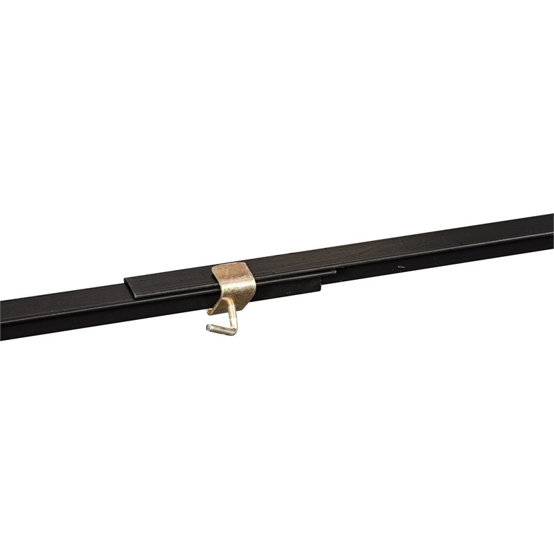 Pemberly Row Bolt On Bed Rails California King with Center Support and 2-Glides