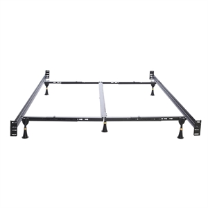 Pemberly Row Headboard & Footboard Bed Frame Queen/Eastern King with 6-Glides