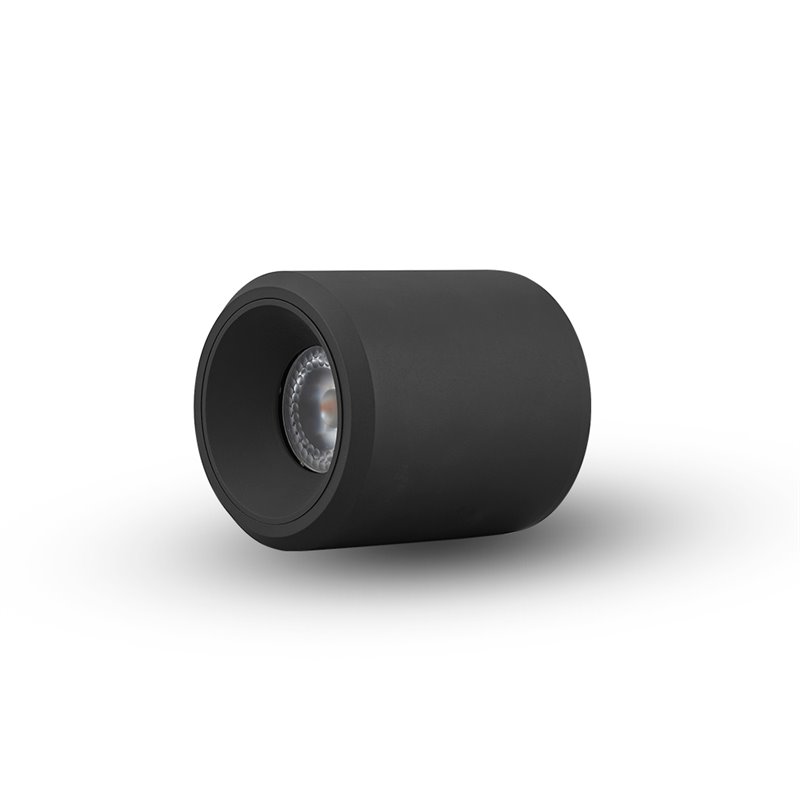 Pemberly Row Aluminum ETL Commercial Grade LED Surface Mounted Downlight Black