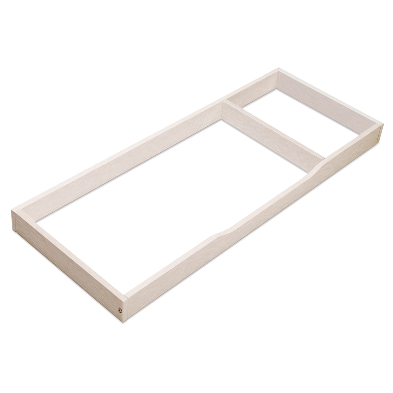 Pemberly Row Wood Topper for Double Dresser in Brushed Ivory