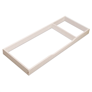 Pemberly Row Wood Topper for Double Dresser in Brushed Ivory
