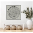 Pemberly Row Modern Canvas 20x20 Mythos Framed in Multi-Color