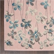 Pemberly Row Modern / Contemporary 6' x 9' Pink Fabric Indoor Rug