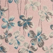 Pemberly Row Modern / Contemporary 6' x 9' Pink Fabric Indoor Rug