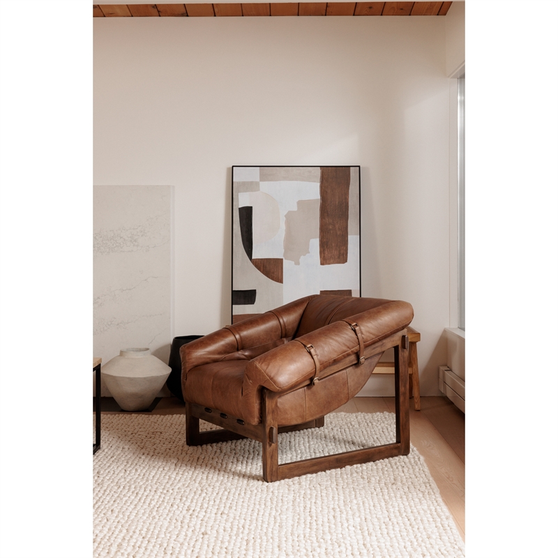 Pemberly Row Contemporary 2 Fabric Wall Decor in Multi-Color
