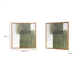 Pemberly Row Modern / Contemporary Brush Framed Painting Multi-Color