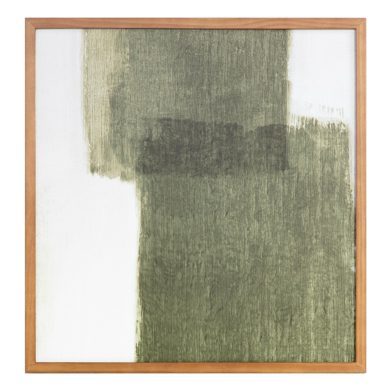 Pemberly Row Modern / Contemporary Brush Framed Painting Multi-Color