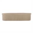Pemberly Row Modern / Contemporary Sofa Beige Finish Fabric Sofa