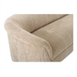 Pemberly Row Modern / Contemporary Sofa Beige Finish Fabric Sofa