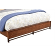 Pemberly Row Wood Small 4 Drawer Accent Chest in Natural Gray