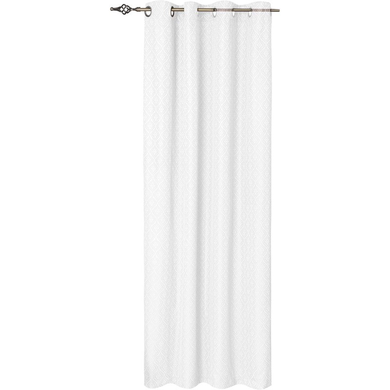 Pemberly Row Wrinkle Free Curtain Foulard Room Darkening 84