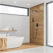 Pemberly Row Complete Shower System - Matte Black w/ 8