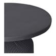 Pemberly Row Modern / Contemporary Aluminum Coffee Table in Gray