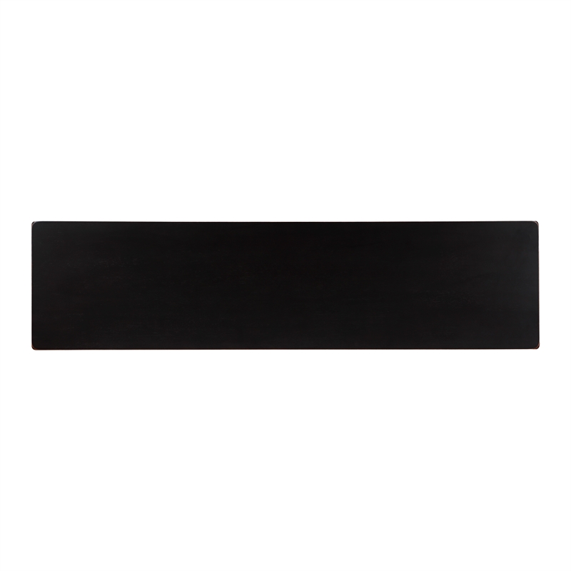 Pemberly Row Modern 4-Piece Pack Wood Pub Height Set in Black