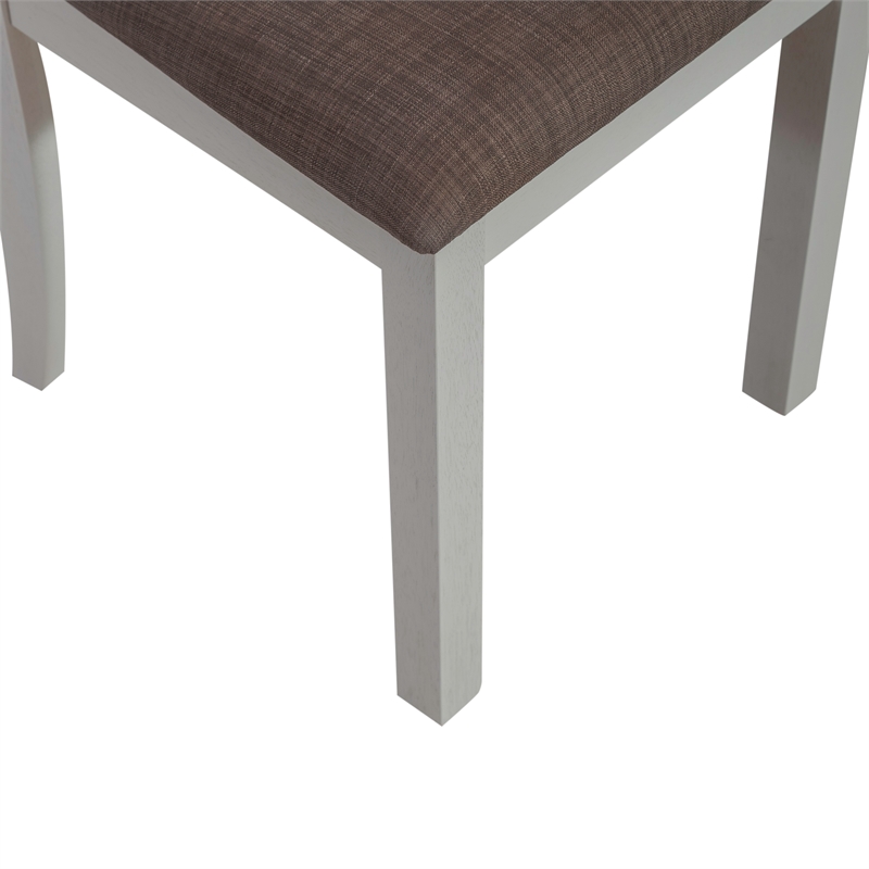 Pemberly Row Upholstered Ladder Back Side Chair (RTA) - Set of 2