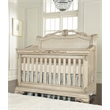 Pemberley Row Mahogany Seashell Convertible Crib Rectangular Adjustable Unassembled